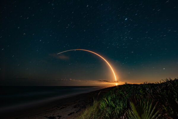Rocket Launch Night Photography