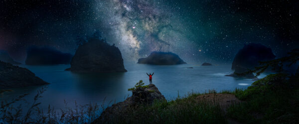 Milky Way Oregon Coast